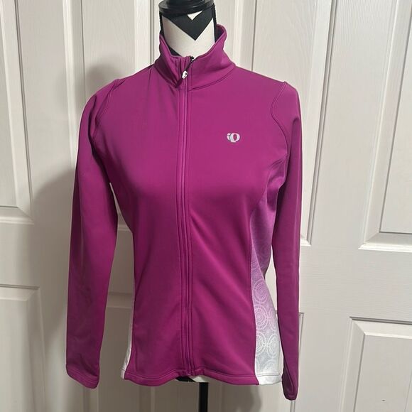 PEARL IZUMI WOMEN Purple Zip Front Jacket - Picture 1 of 6